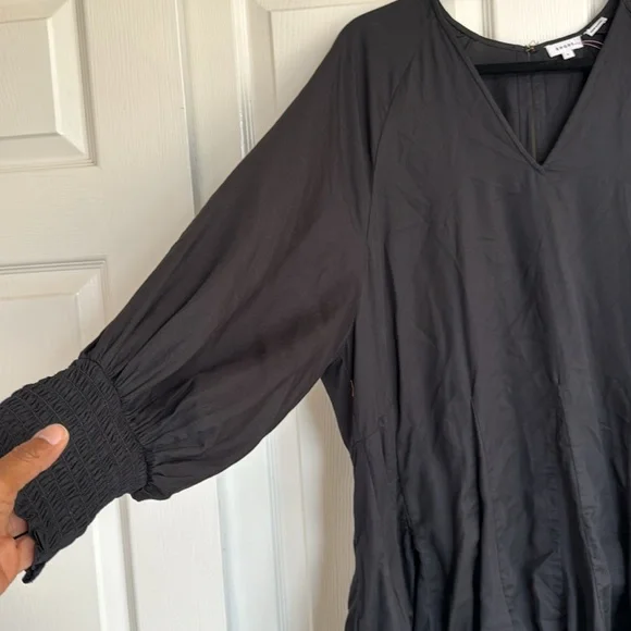 Rhode VNeck Tencel Dress - Picture 2 of 5